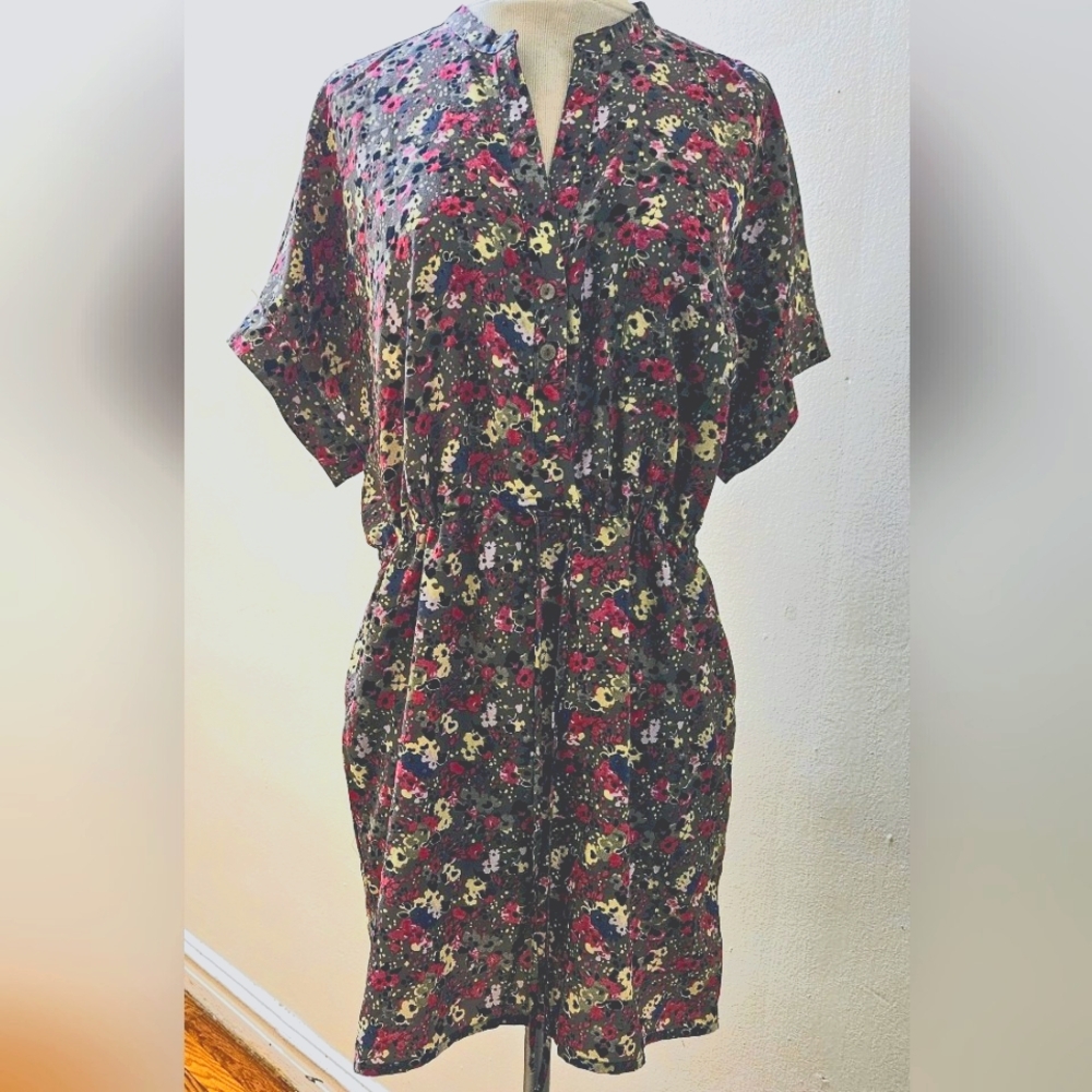 Vintage Vasia Floral Summer Dress Size XL